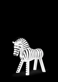 Kay Bojesen Trefigurer Og Skulpturer*Zebra sort/hvit