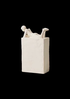 Kähler Stjernetegnsskulpturer|Trefigurer Og Skulpturer*Astro Aquarius H19 hvit
