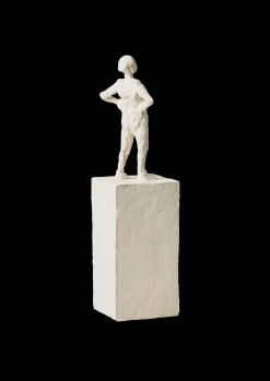 Kähler Stjernetegnsskulpturer|Trefigurer Og Skulpturer*Astro Leo H30 hvit