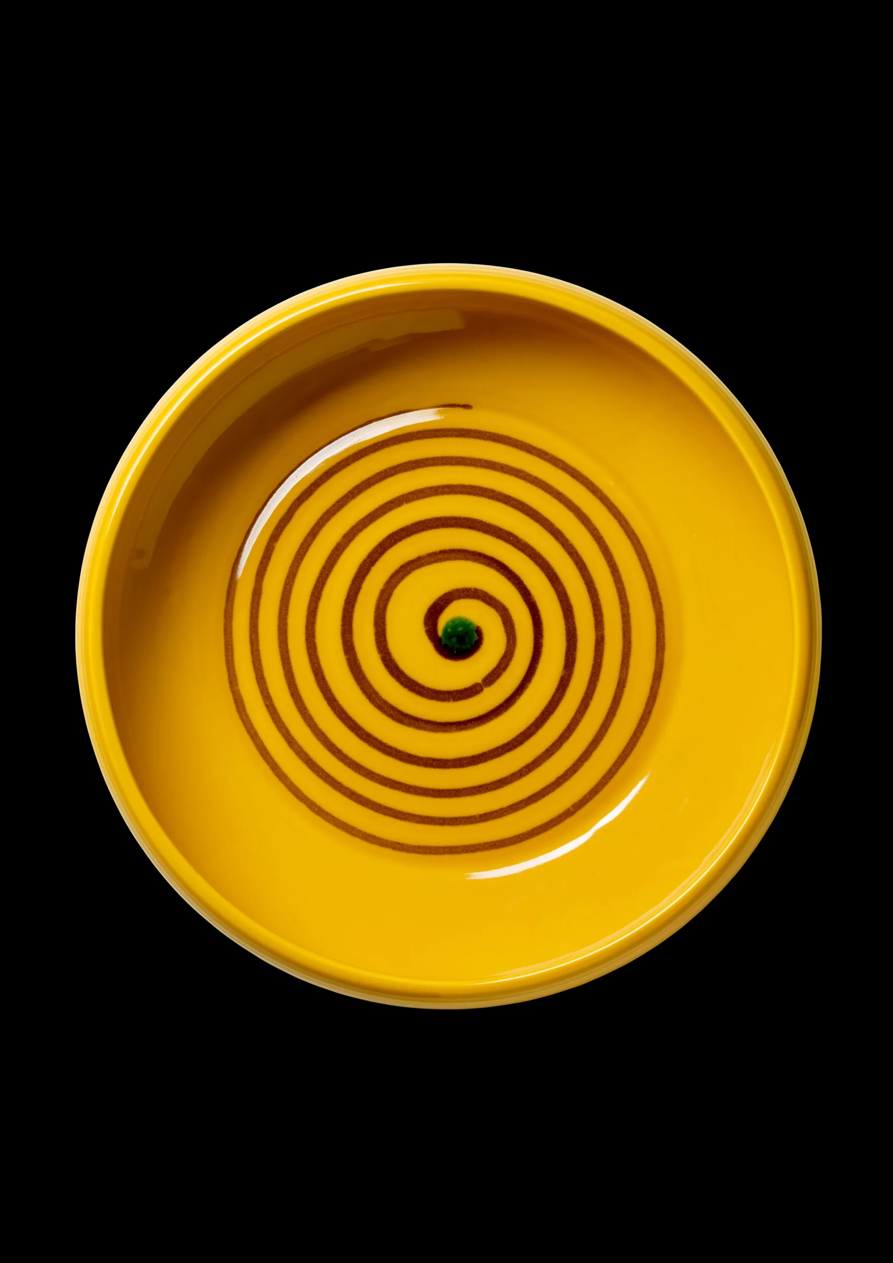 Kähler Serveringsfat*Colore Fat Ø34 cm saffron yellow