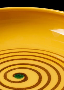 Kähler Serveringsfat*Colore Fat Ø34 cm saffron yellow