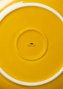 Kähler Serveringsfat*Colore Fat Ø34 cm saffron yellow