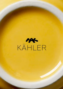 Kähler Krus*Colore Kopp med hank 33 cl saffron yellow