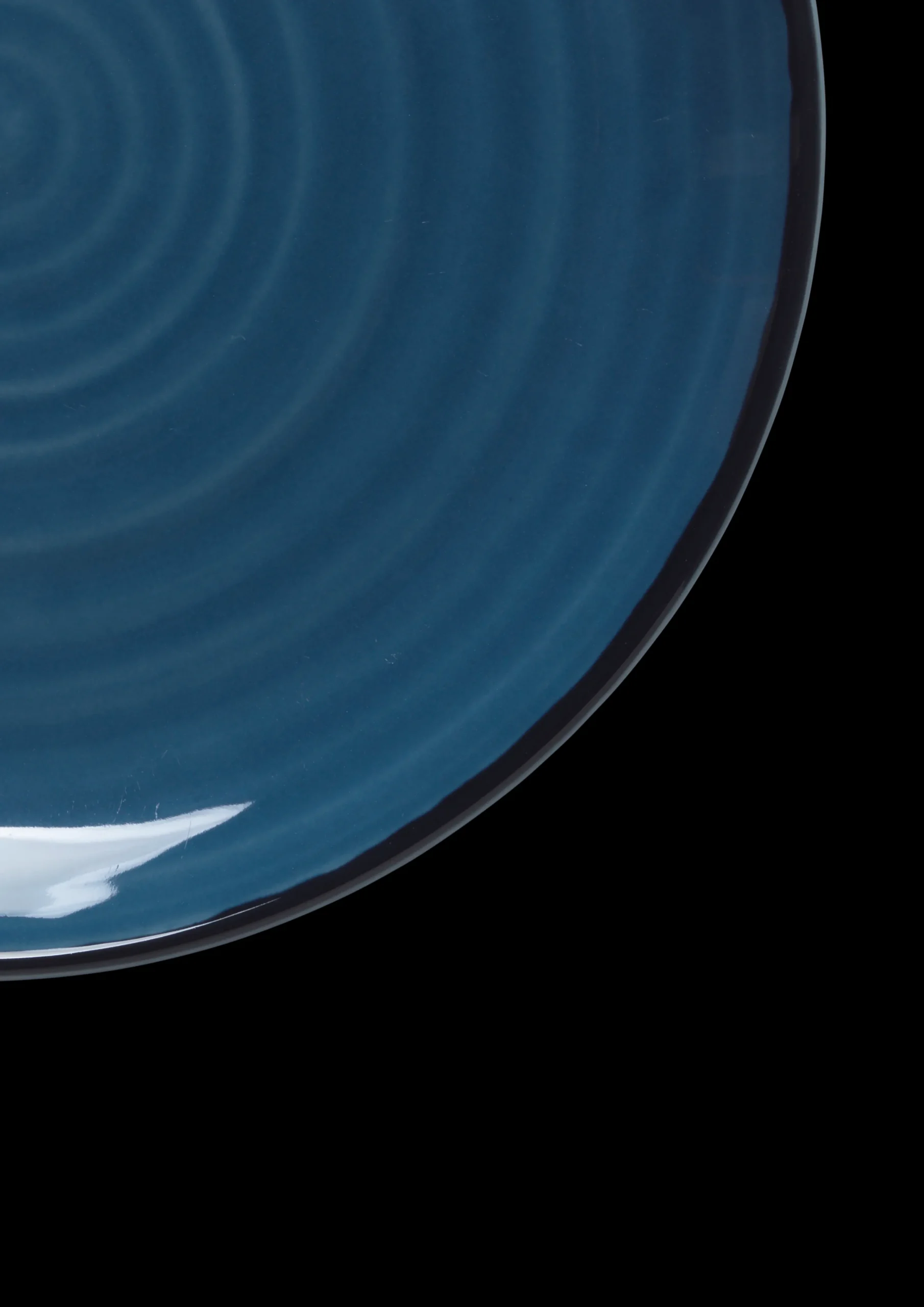 Kähler Desserttallerkner Og Asjetter|Servise*Colore Tallerken Ø19 cm berry blue