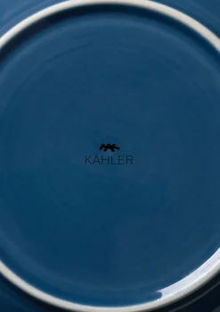 Kähler Desserttallerkner Og Asjetter|Servise*Colore Tallerken Ø19 cm berry blue