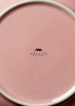 Kähler Desserttallerkner Og Asjetter|Servise*Colore Tallerken Ø19 cm apple rose