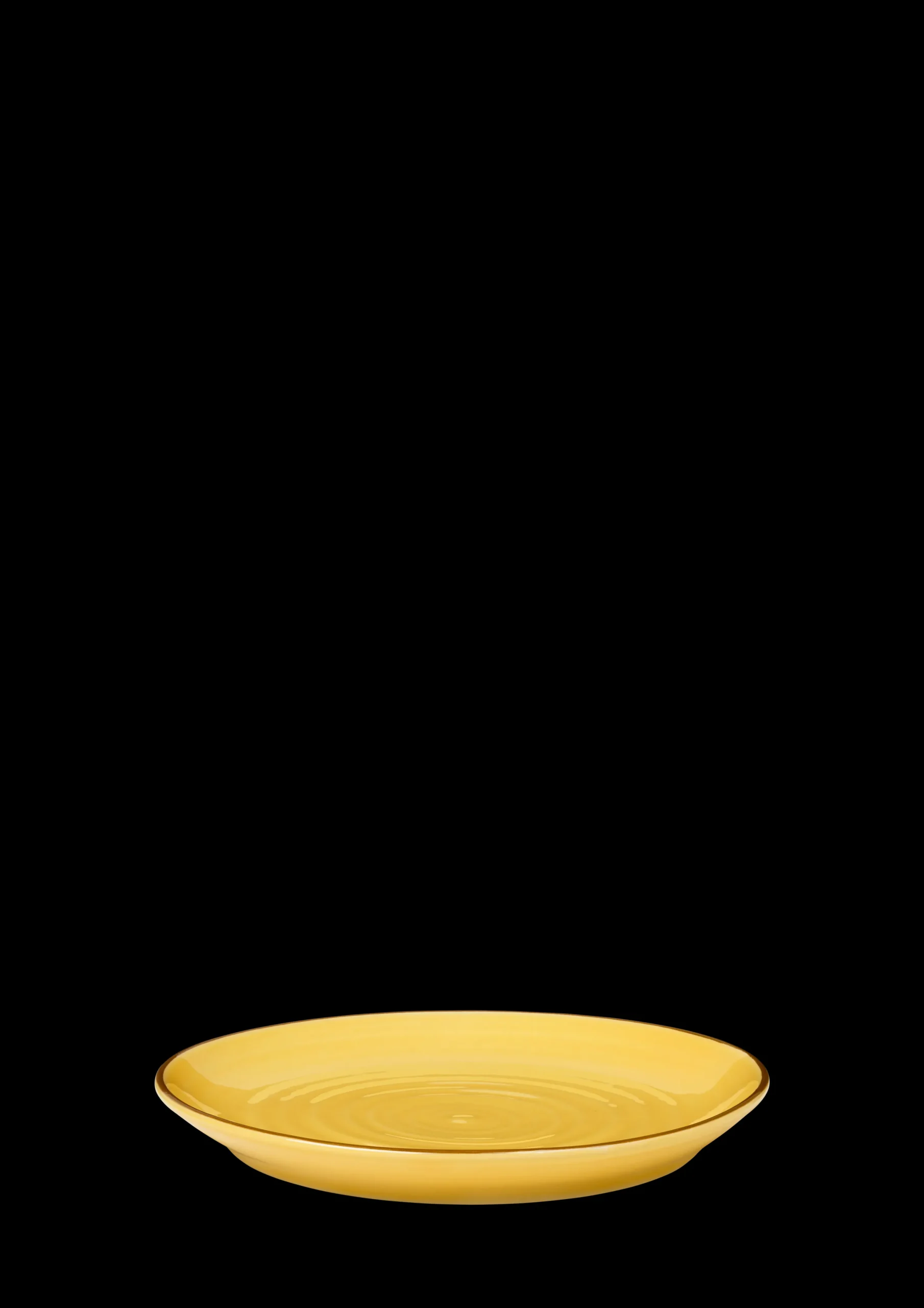 Kähler Desserttallerkner Og Asjetter|Servise*Colore Tallerken Ø19 cm saffron yellow