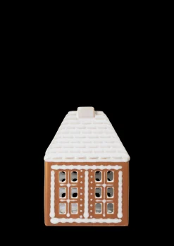 Kähler Lysestaker Og Stearinlys|Lyshus*Gingerbread Lyshus liten brun