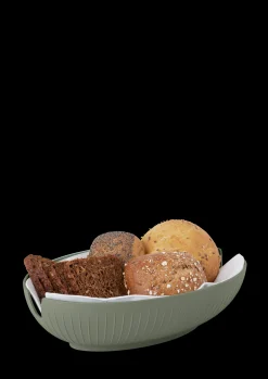 Kähler Serveringskåler|Brødkurver Og Bakker*Hammershøi Brødkurv 29.5x20 grønn