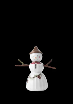 Kähler Julepynt|Julepynt*Hammershøi Christmas Snøjente H8 hvit m. deko