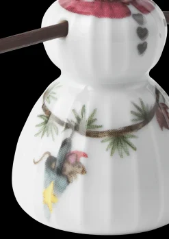 Kähler Julepynt|Julepynt*Hammershøi Christmas Snøjente H8 hvit m. deko