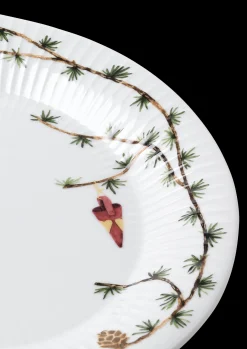 Kähler Serveringsfat|Juleservise & Borddekking*Hammershøi Christmas Oval bord skål 34x27