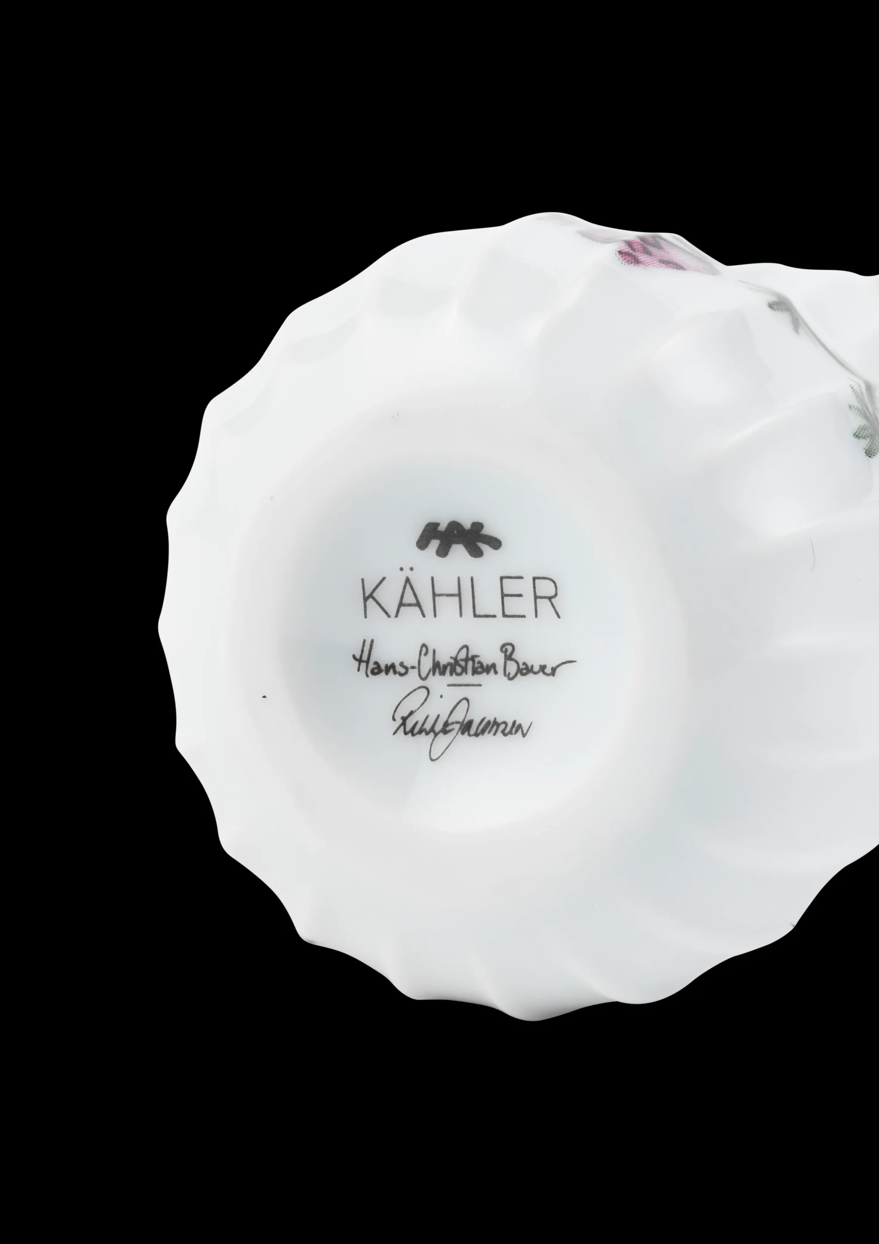 Kähler Julepynt|Julepynt*Hammershøi Christmas Snømann H11,5 hvit m. deko
