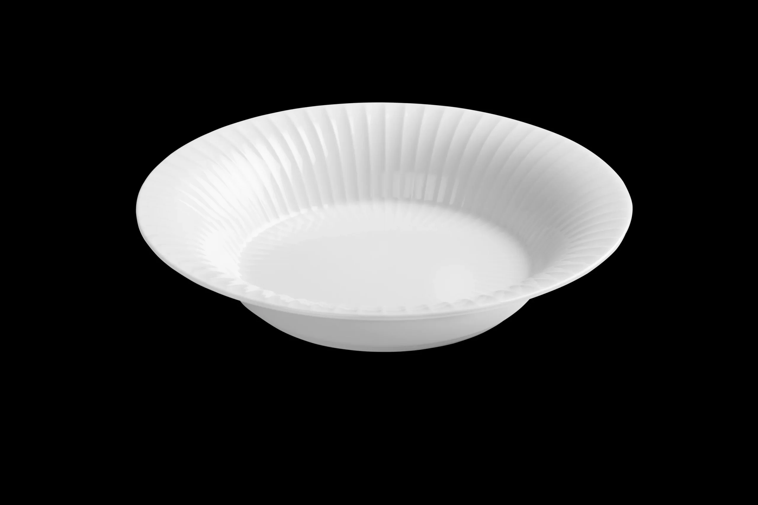 Kähler Dype Tallerkner|Servise*Hammershøi Dyp tallerken Ø21 cm hvit (15108)