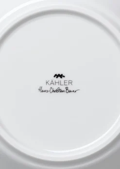 Kähler Dype Tallerkner|Servise*Hammershøi Dyp tallerken Ø26 cm hvit (16078)