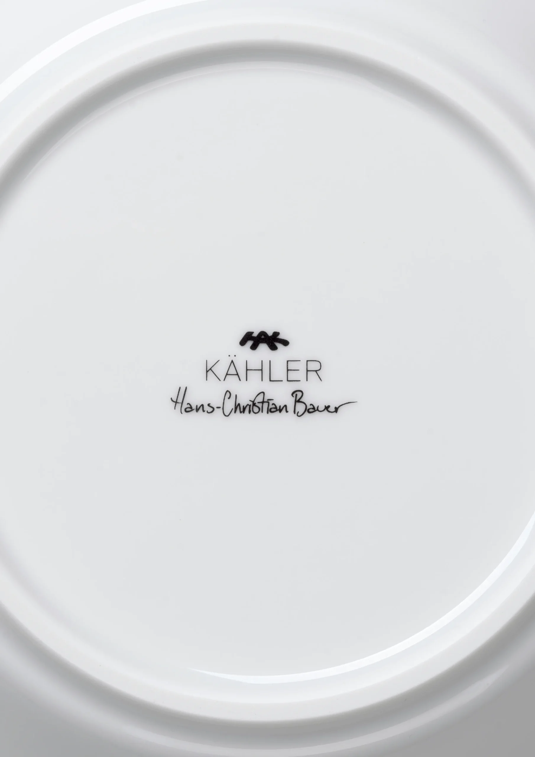 Kähler Dype Tallerkner|Servise*Hammershøi Dyp tallerken Ø26 cm hvit (16078)