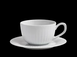Kähler Kopper*Hammershøi Kaffekopp med skål 25 cl hvit (16060)