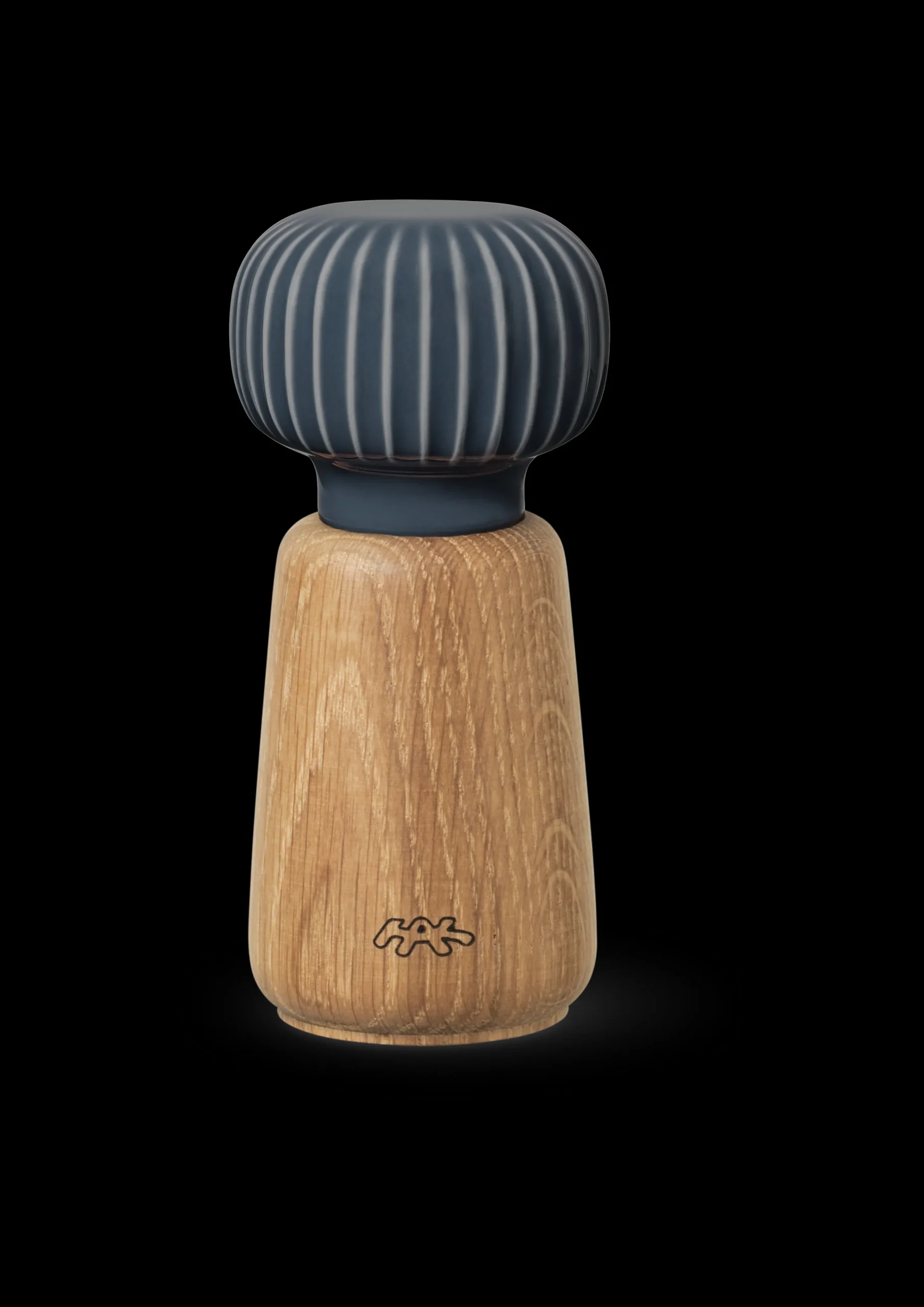 Kähler Salt- Og Peppersett|Salt Og Pepper*Hammershøi Kvern H14 antrasittgrå (16132)