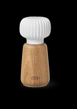 Kähler Salt- Og Peppersett|Salt Og Pepper*Hammershøi Kvern H14 hvit (16130)