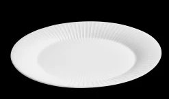 Kähler Serveringsfat*Hammershøi Oval serveringsfat 28.5x22.5 hvit