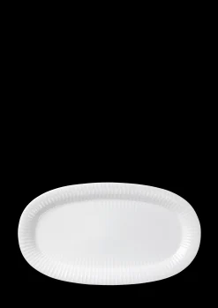 Kähler Serveringsfat*Hammershøi Oval serveringsfat 40x22.5 hvit - Kjøb her