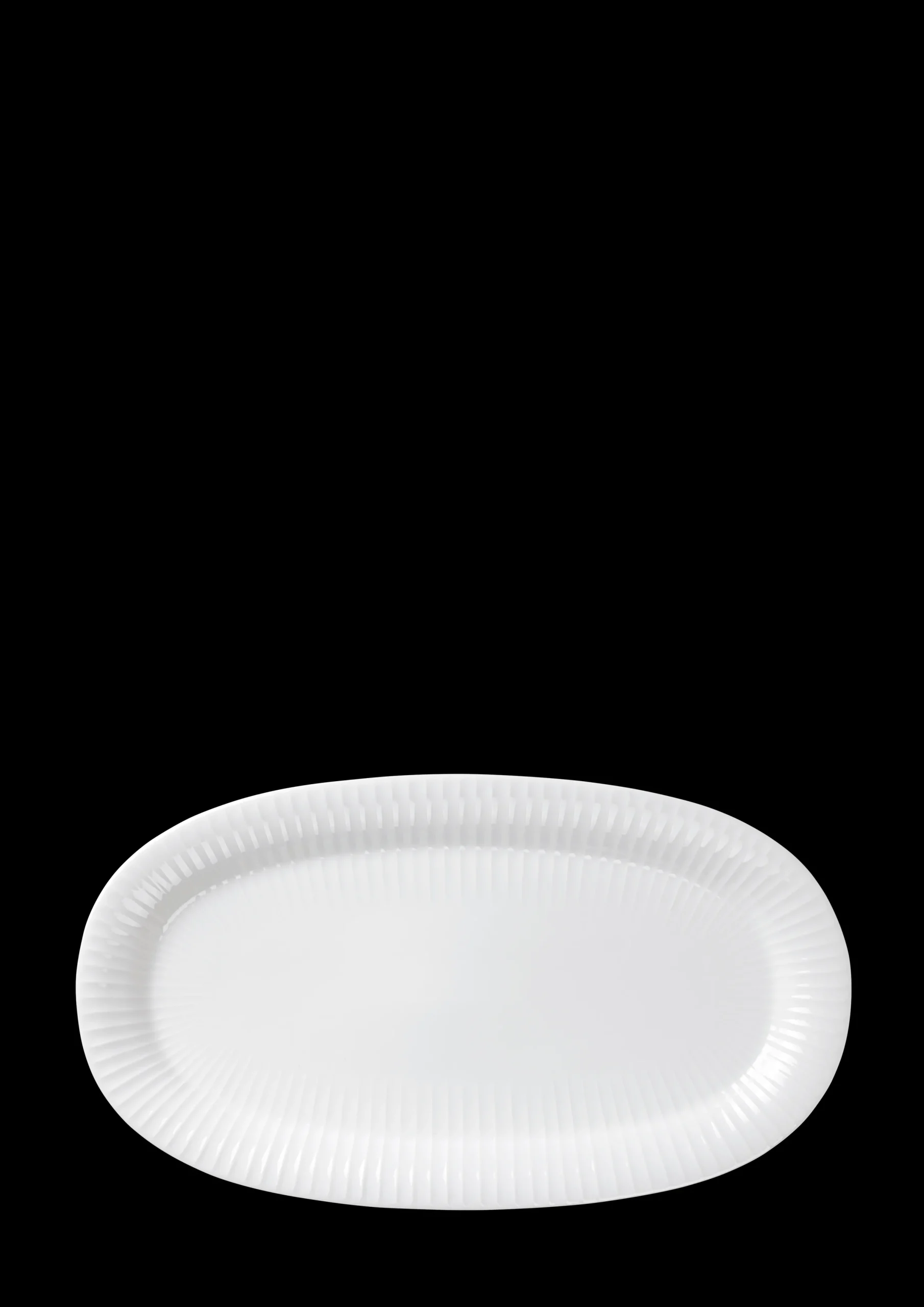 Kähler Serveringsfat*Hammershøi Oval serveringsfat 40x22.5 hvit - Kjøb her