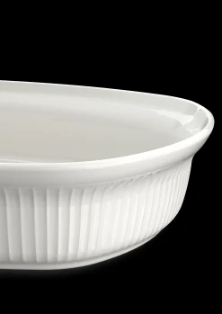 Kähler Nyheter|Ildfaste Former*Hammershøi Ovnsfast fat 39x29.5 cm hvit