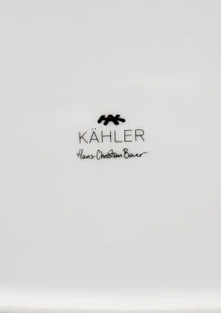 Kähler Nyheter|Ildfaste Former*Hammershøi Ovnsfast fat 39x29.5 cm hvit