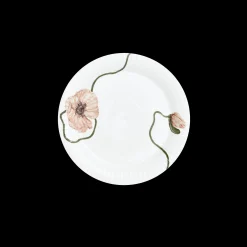 Kähler Lunsjtallerkener|Servise*Hammershøi Poppy Tallerken Ø22 cm hvit m. deko