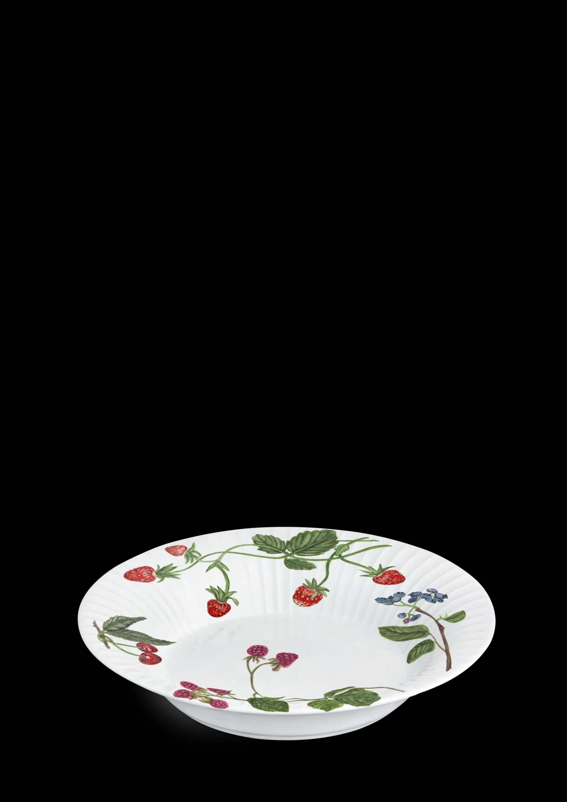 Kähler Nyheter|Dype Tallerkner*Hammershøi Summer Dyp tallerken Ø21 cm summer berries
