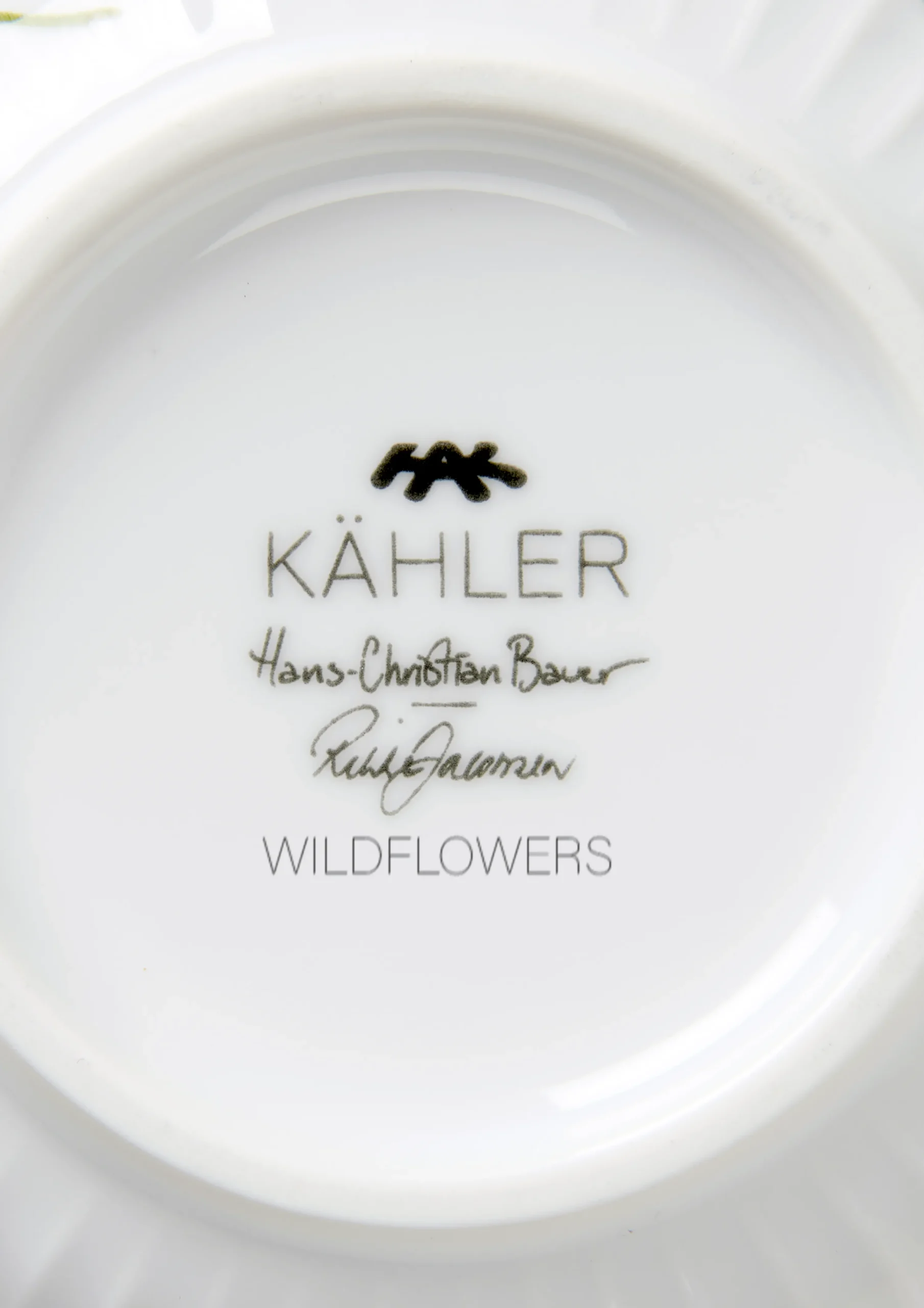 Kähler Nyheter|Serveringskåler*Hammershøi Summer Skål Ø12 cm wild flowers