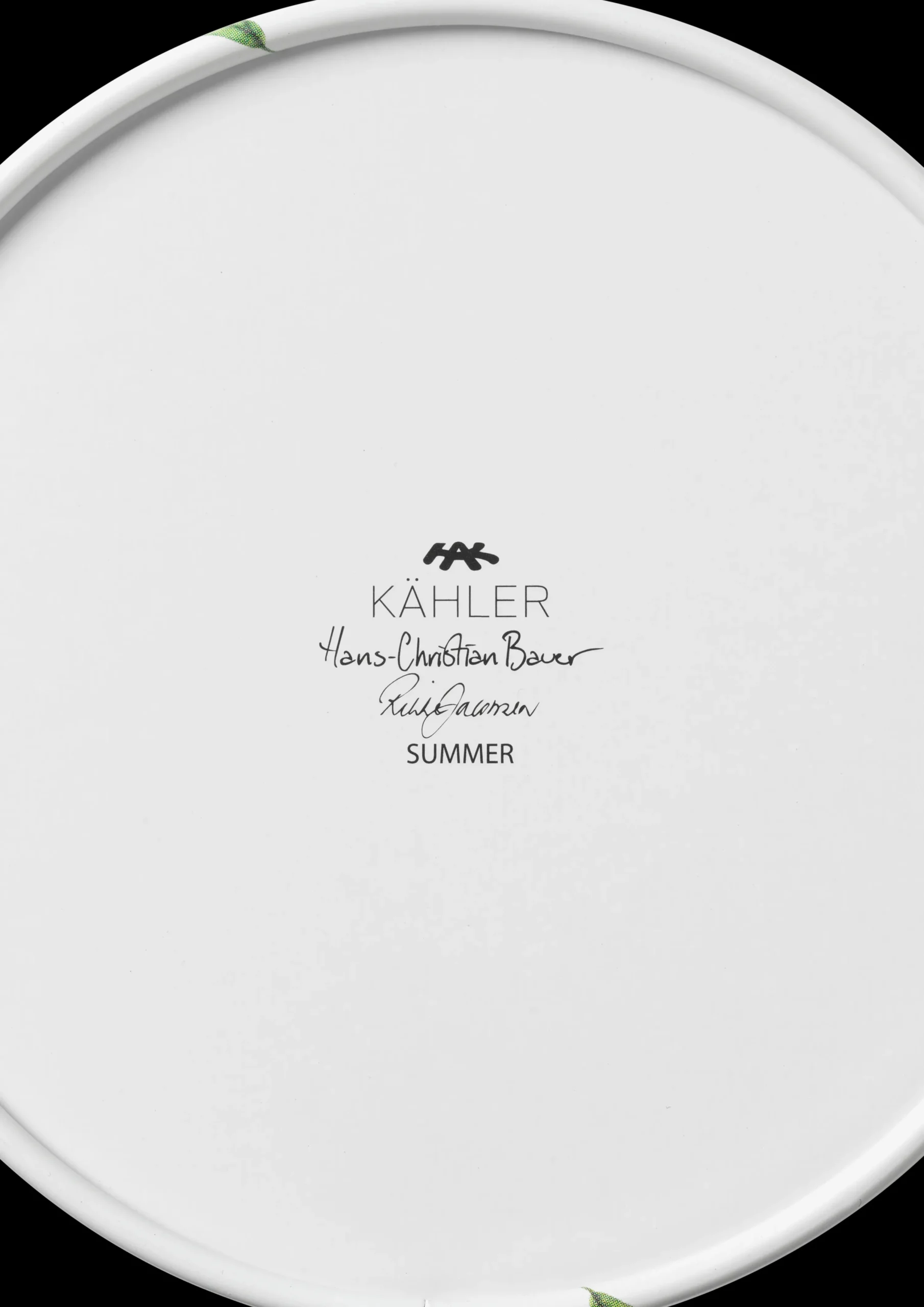 Kähler Nyheter|Kakebokser*Hammershøi Summer Storage tin H18.5 symphony