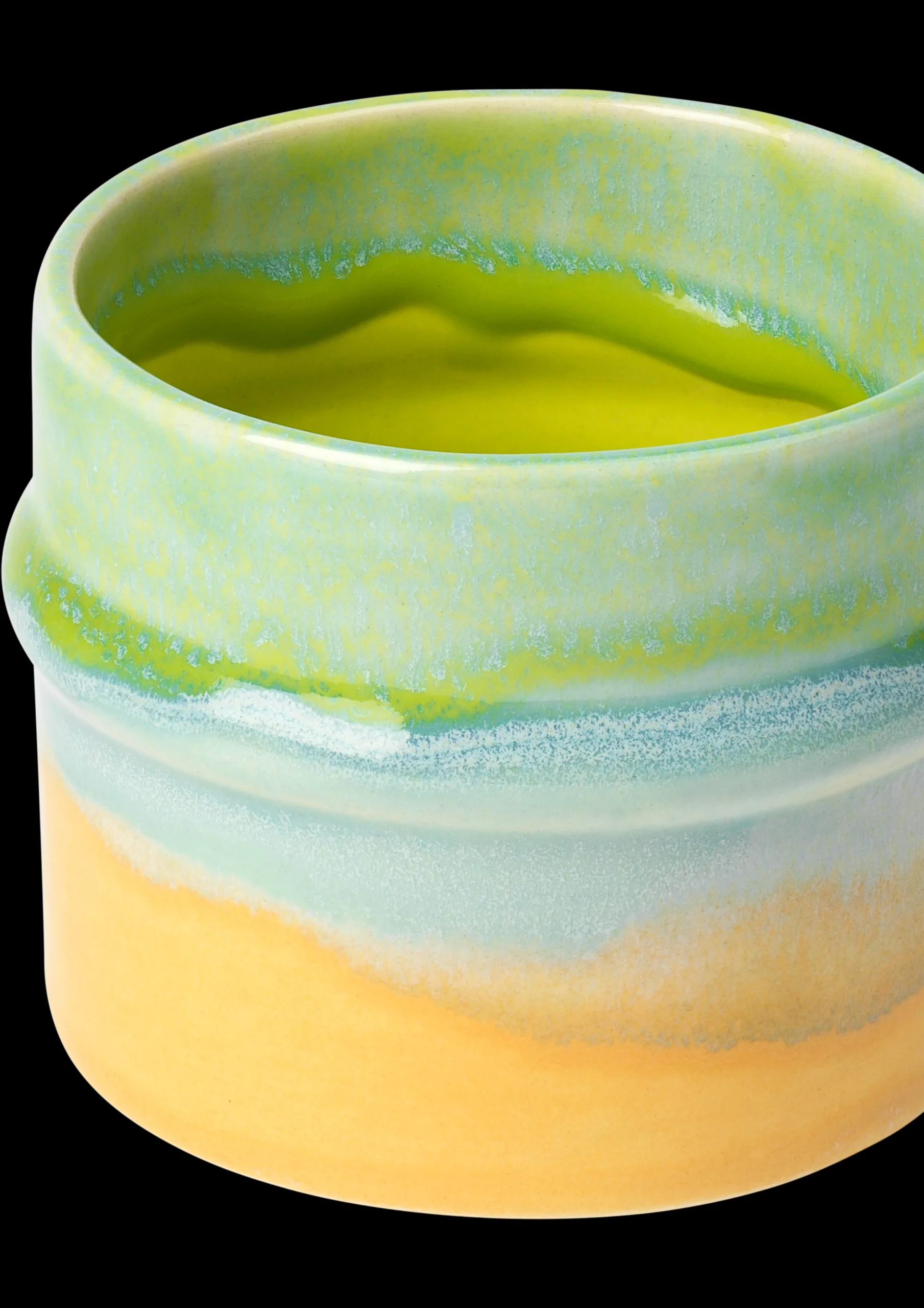 Kähler Nyheter|Krus*Poppery Krus 27 cl apple green/mint/yellow