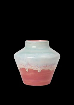 Kähler Vaser Og Urtepotteskjulere*Poppery Vase H20.5 cm mint/pink - Kjøp med oss