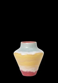 Kähler Vaser Og Urtepotteskjulere*Poppery Vase H12 cm pink/mint/gul - Kjøp nå
