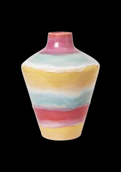 Kähler Vaser Og Urtepotteskjulere*Poppery Vase med eple H32 cm pink/mint/gul - Kjøp nå