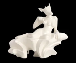 Kähler Trefigurer Og Skulpturer*Stories of Eve Happiness hvit (12422)