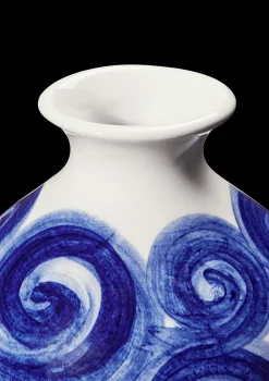 Kähler Vaser Og Urtepotteskjulere*Tulle Vase H10.5 cm blå - Kjøp her