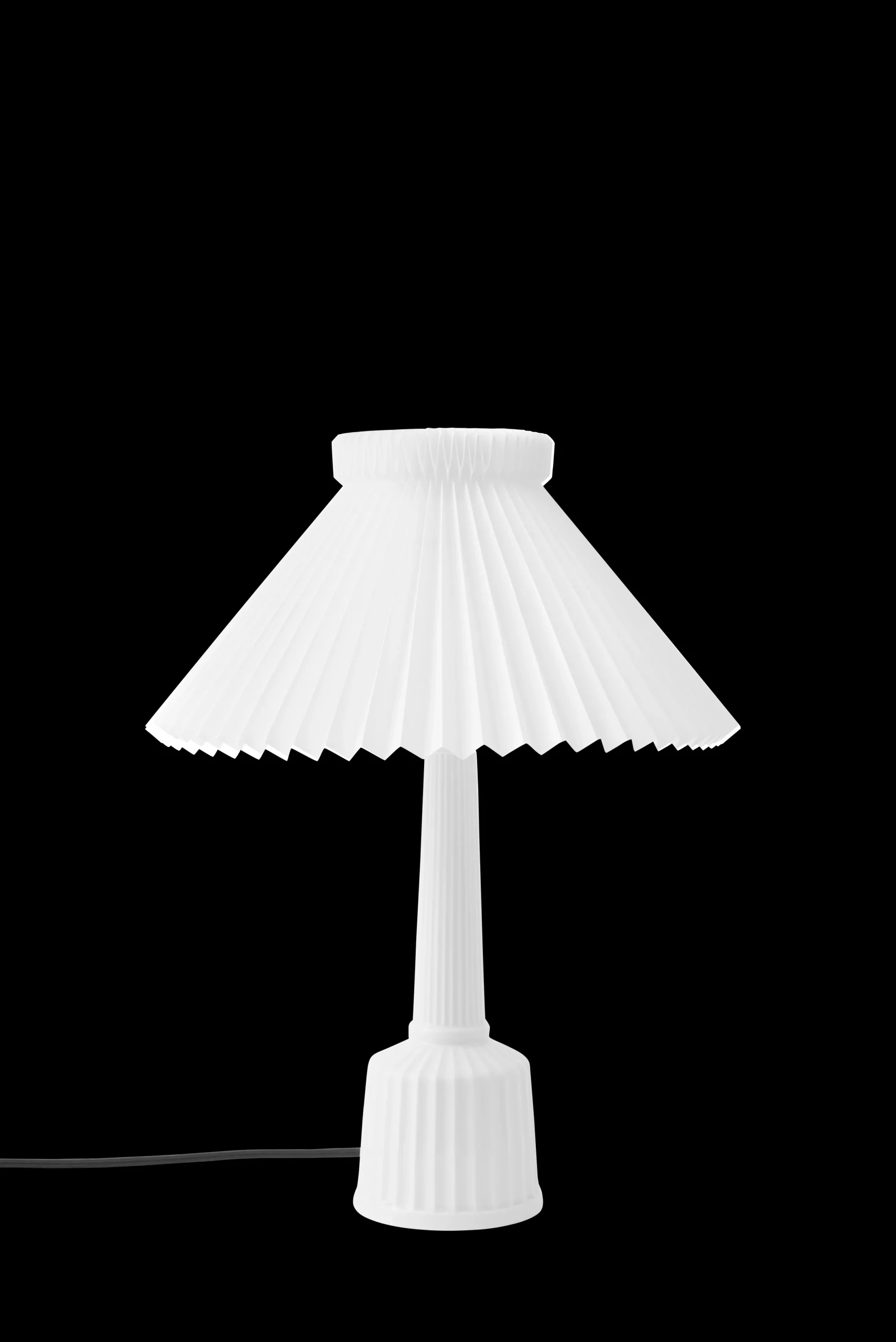 Lyngby Porcelæn Bordlamper*Esben Klint Lampe EU plug H644 hvit