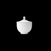 Lyngby Porcelæn Bonbonniere|Øvrig Kjøkkenoppbevaring*Lyngby Bonbonnier Ø14 cm hvit porselen