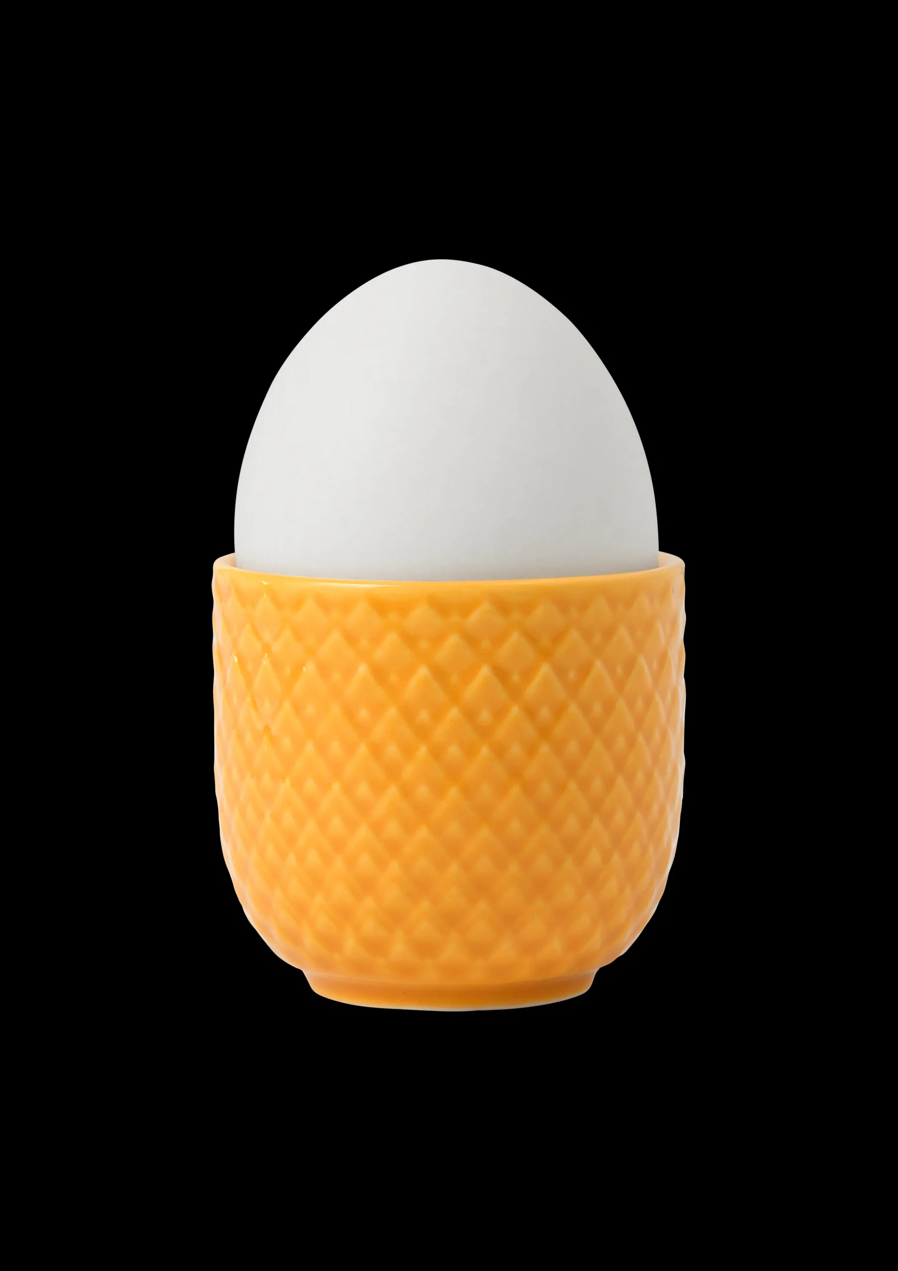 Lyngby Porcelæn Eggeglass*Rhombe Color Eggeglass Ø5 cm gul