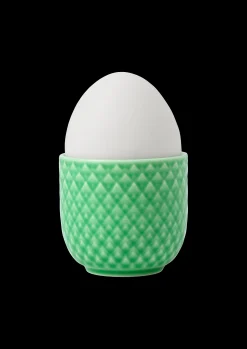 Lyngby Porcelæn Eggeglass*Rhombe Color Eggeglass Ø5 cm grønn