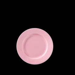 Lyngby Porcelæn Lunsjtallerkener|Servise*Rhombe Color Lunsjtallerken Ø21 cm rosa