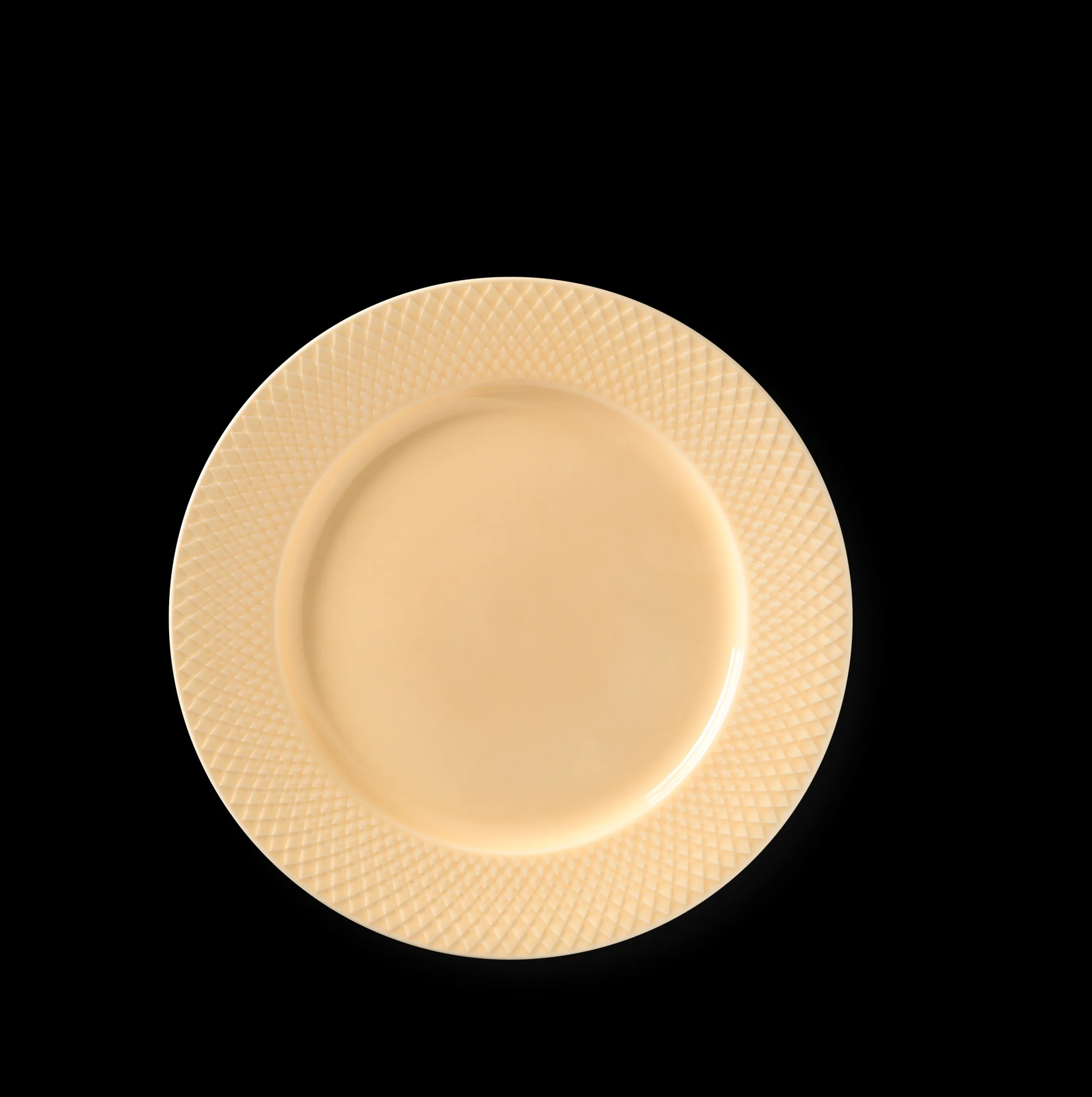 Lyngby Porcelæn Middagstallerkner|Servise*Rhombe Color Middagstallerken Ø27 cm sand