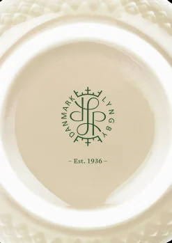 Lyngby Porcelæn Krus*Rhombe Earth Kopp med hank 39 cl marble