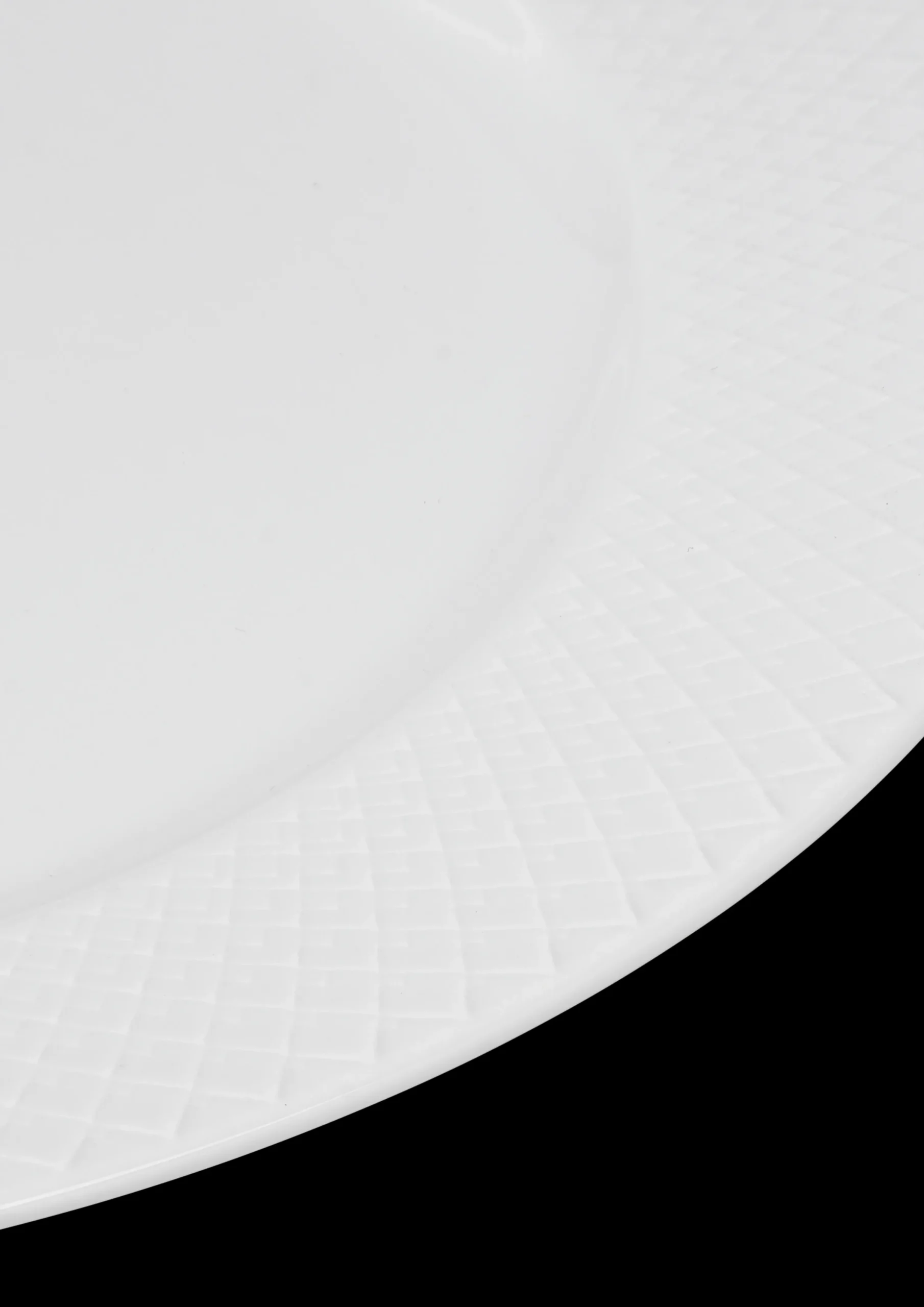 Lyngby Porcelæn Middagstallerkner|Servise*Rhombe Middagstallerken Ø27 cm hvit