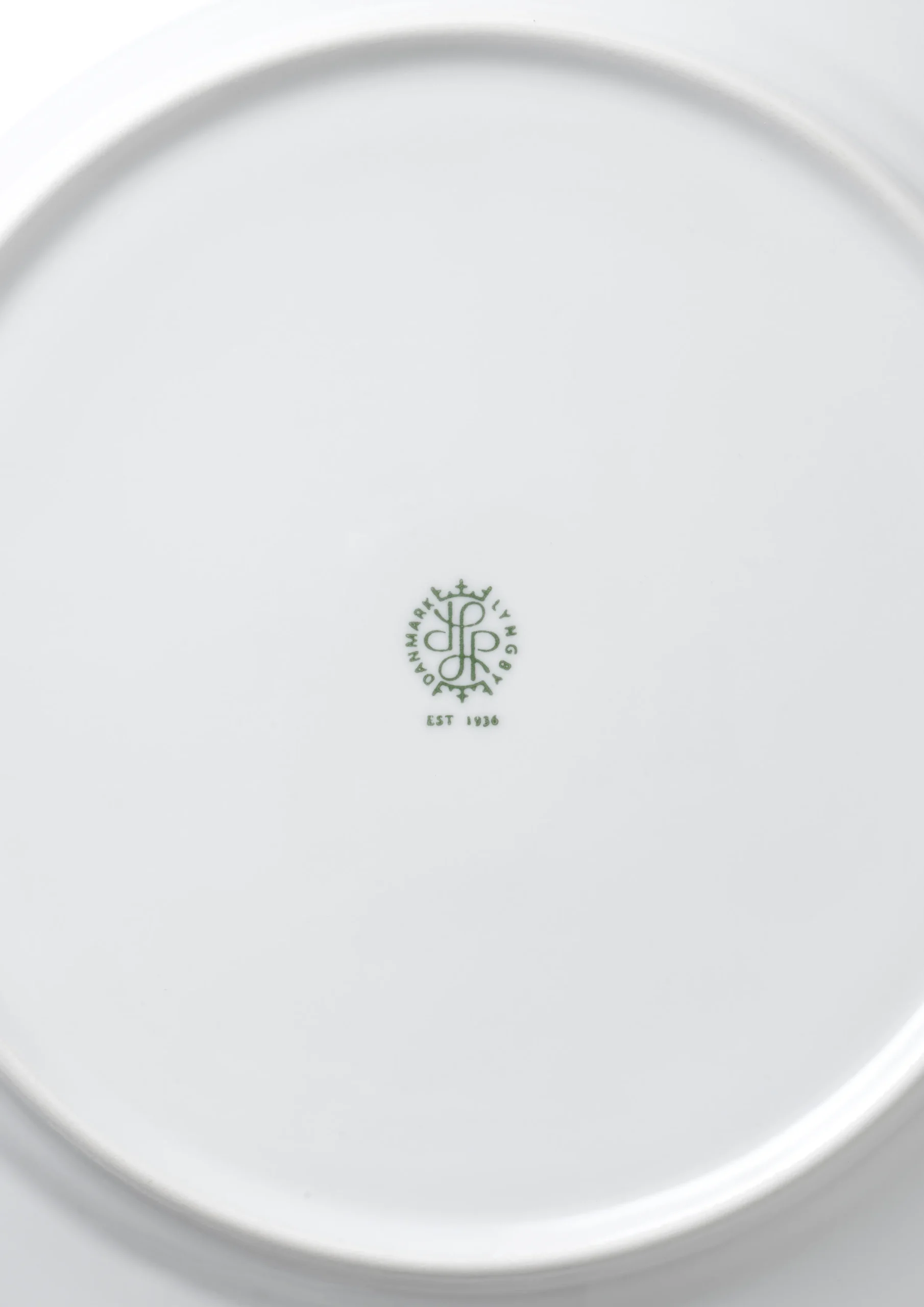 Lyngby Porcelæn Middagstallerkner|Servise*Rhombe Middagstallerken Ø27 cm hvit