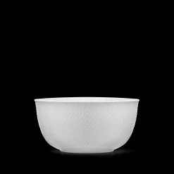 Lyngby Porcelæn Serveringskåler*Rhombe Serveringsskål Ø17.5 cm hvit
