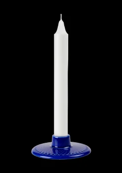 Lyngby Porcelæn Lysestaker Og Stearinlys|Kronelysestaker*Lysestake H3 cm