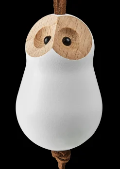 Rosendahl Julepynt|Julepynt*Forest Tales Ugle Ø4 cm blank hvit - Kjøp her